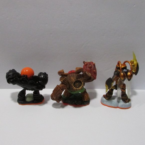 Skylander lot Giant Pumpkin Tree Swarm Whirlwind Rider Cynder Jet Hex Trigger - Picture 3 of 7